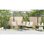 Garden Sofa Set 2 pcs Natural Poly Rattan 3328653