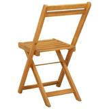 Folding Garden Chairs Folding 4 pcs Natural 40 x 53 x 80 cm 42028096
