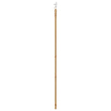 Sliding Door Natural 93 x 202 cm Solid Pine Wood and Glass 3332231