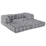 Modular Sofa 2 pcs Grey 140 x 70 x 56 cm Fabric 3315096
