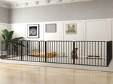 80cm 8 Panels Heavy Duty Dog Pen, Pet Playpen for Indoors, Outdoors, Small, Medium Dogs T3398P376296
