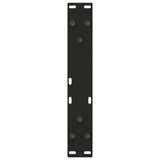 Coffee Table Legs V-Shape 2 pcs Black 40x cm Steel 4012524