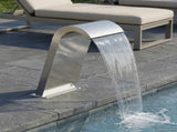 Pool Fountain Silver 47 x 31 x 60 cm Stainless Steel 42039239