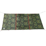 Camping Tarp Camouflage 451x420 cm Waterproof 4009605
