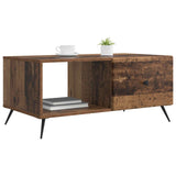 Coffee Table Old Wood 90 x 50 x 40 cm Engineered Wood 895653
