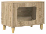 Cat House Sonoma 51 x 30 x 52 cm Engineered Wood 8000655