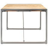 Dining Table 200x100x75 cm Solid Rough Mango Wood 321565