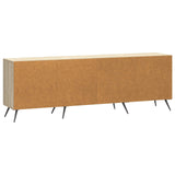 TV Cabinet Sonoma Oak 150 x 31 x 50 cm Engineered Wood 895607