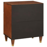 Bedside Tables with Drawer 50 x 33 x 60 cm Solid Mango Wood 4018888