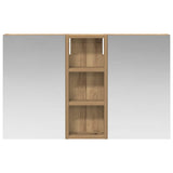 Bathroom Cabinet Set 3 pcs 80 x 10.5 x 50 cm Engineered wood 3403655