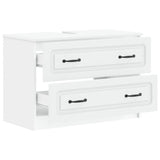 Bathroom Sink Cabinet UTRECHT White 82 x 41x 56 cm 897675