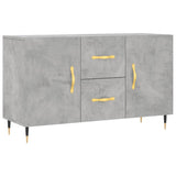 Sideboard Concrete Grey 100x36x60 cm Engineered Wood 828152