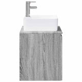 Bathroom Furniture Set Grey Sonoma Engineered Wood 3404326