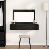 Dressing Table Black 100 x 40 x 70 cm Engineered Wood 865209
