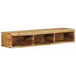 ZNTS Wall-mounted TV Cabinet 100x30x19 cm Solid Wood Acacia 4017481