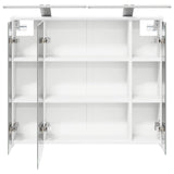 Bathroom Mirror Cabinet White 73.5 x 16 x 62.5 cm 889175