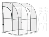 Walk-In Lean to Wall Tunnel Greenhouse 55748400