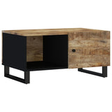 Coffee Table 80x50x40 cm Solid Wood Mango&Engineered Wood 350632