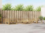 Outdoor Sofa Set 8 pcs White 3386208