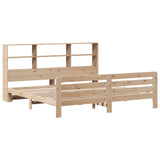 Bed Frame without Mattress 180x200 cm Super King Solid Wood Pine 3309932