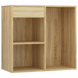 Dressing Table Set with LED Sonoma Oak Engineered Wood 3114101