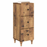 Drawer Cabinet Old Wood 33 x 34.5 x 90 cm Engineered Wood 894163