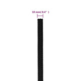Work Rope Black 10 mm 100 m Polyester 152824