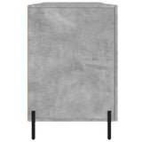 Desk Concrete Grey 140x50x75 cm Engineered Wood 829560