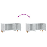 TV Cabinet White 99 x 34.5 x 50 cm Engineered Wood 894255