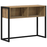End Table Artisian Oak 100 x 36 x 75 cm Engineered Wood 886695