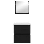 Bathroom Furniture Set with Drawer 3 pcs Artisan oak and White 3393512