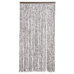 Insect Curtain Brown and Beige 100x220 cm Chenille 284278