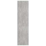 Wardrobe Concrete Grey 100x50x200 cm Engineered Wood 800229