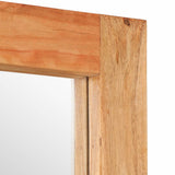 Mirror 70x50 cm Solid Wood Acacia and Glass 351983