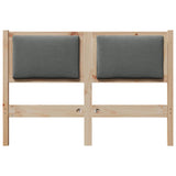 Headboard Other Brown 120 cm Solid pine wood 878965