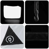 Cabin Tent White Blackout 300 x 210 x 156 cm Polyester 42028514