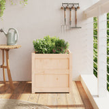 Garden Planter 50x50x50 cm Solid Wood Pine 837414