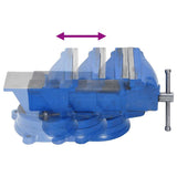 Bench Vise Blue 150 mm Cast Iron 154640