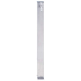 Water Column Silver Stainless steel, Polypropylene Large Durable 364498