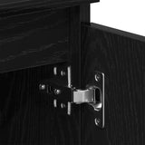 TV Cabinet Black Oak 102 x 35 x 50 cm Engineered Wood 862585