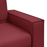 Sofa Wine Red 99 x 78 x 84 cm Fabric 4105042