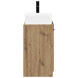 Bathroom Furniture Set Artisan Oak Engineered Wood 3404231