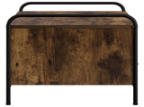 Coffee Table Smoked Oak 99.5 x 49 x 46 cm Engineered Wood 8013616