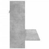 Wall-Mounted Desk Concrete Grey 105x48x75 cm Engineered Wood 847971
