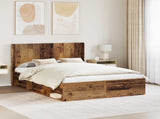 Headboard Old Wood Engineered Wood 889583