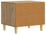 Bedside Table Artisan Oak 43 x 34.5 x 48 cm Engineered Wood 895003