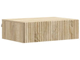 Wall-Mounted Bedside Cabinet 2 pcs Sonoma Oak 49 x 34.5 x 20 cm 898450