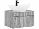 Bathroom Furniture Set Grey Sonoma Engineered Wood 3404316