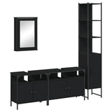 Bathroom Furniture Set Black 3214805