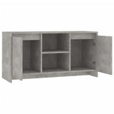 TV Cabinet Concrete Grey 102x37.5x52.5 cm Engineered Wood 809795